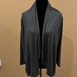 AB Studio Charcoal Women's Shrug